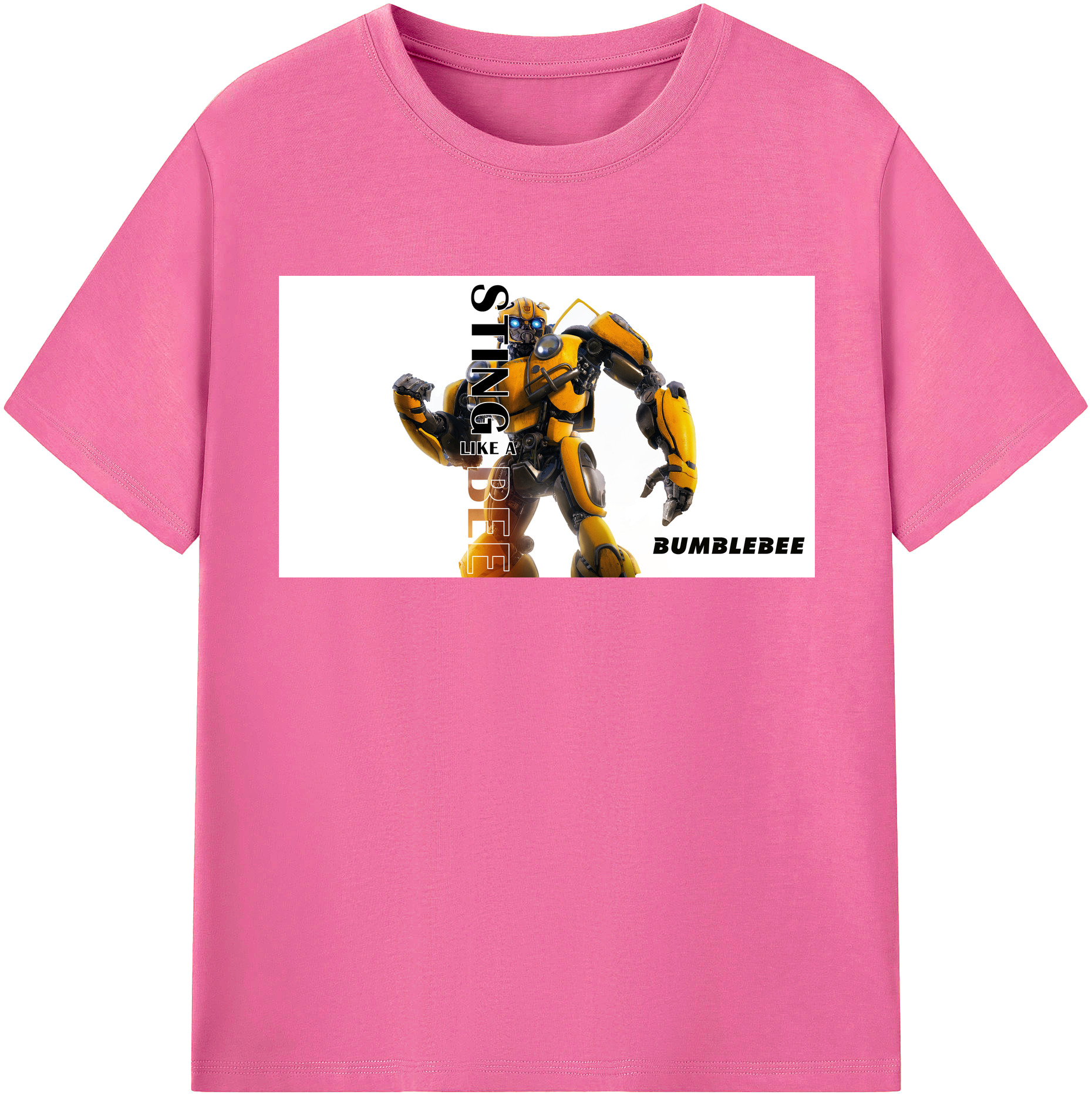 （画像用）  レディースカジュアルプリントTシャツ（綿100％）